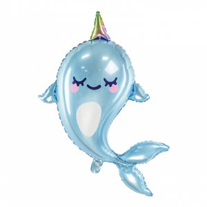 Ballon dauphin bleu